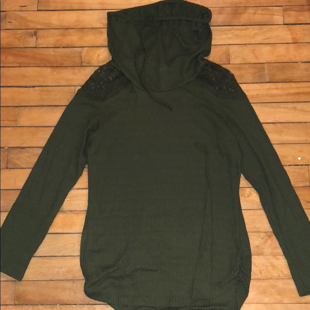 Olive green sweater